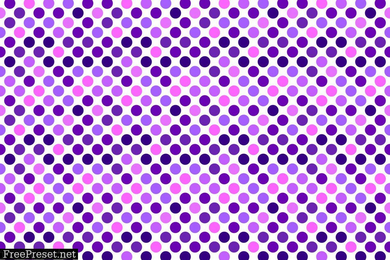 Seamless Colorful Dot Pattern
