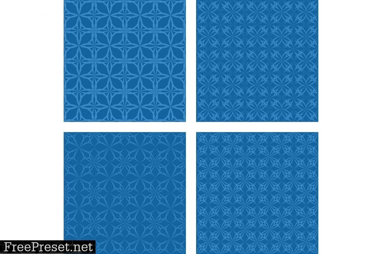 Seamless Geometric Pattern Set