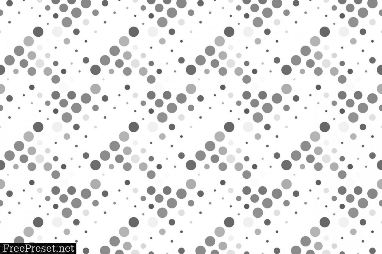 Seamless Grey Dot Pattern