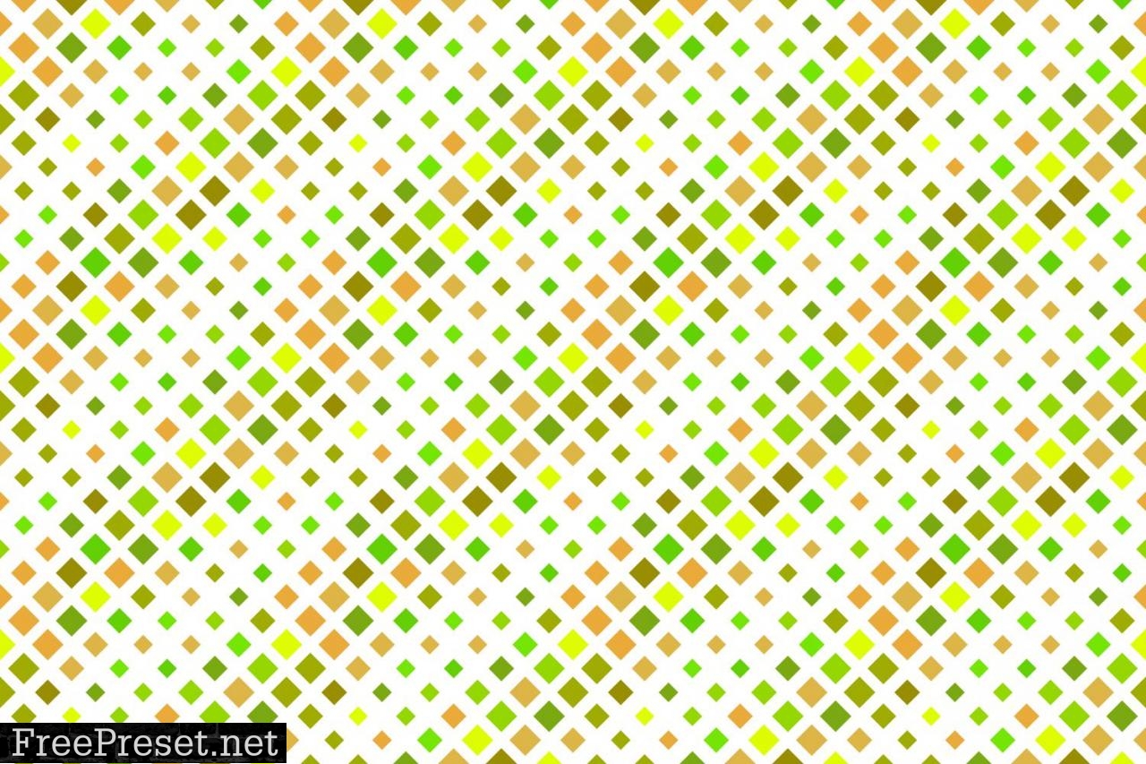 Seamless Multicolored Square Pattern