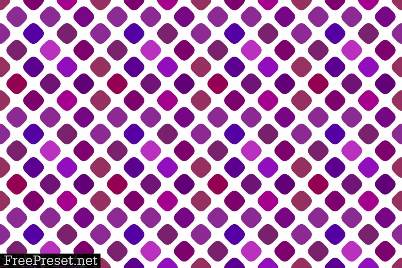 Seamless Purple Square Pattern