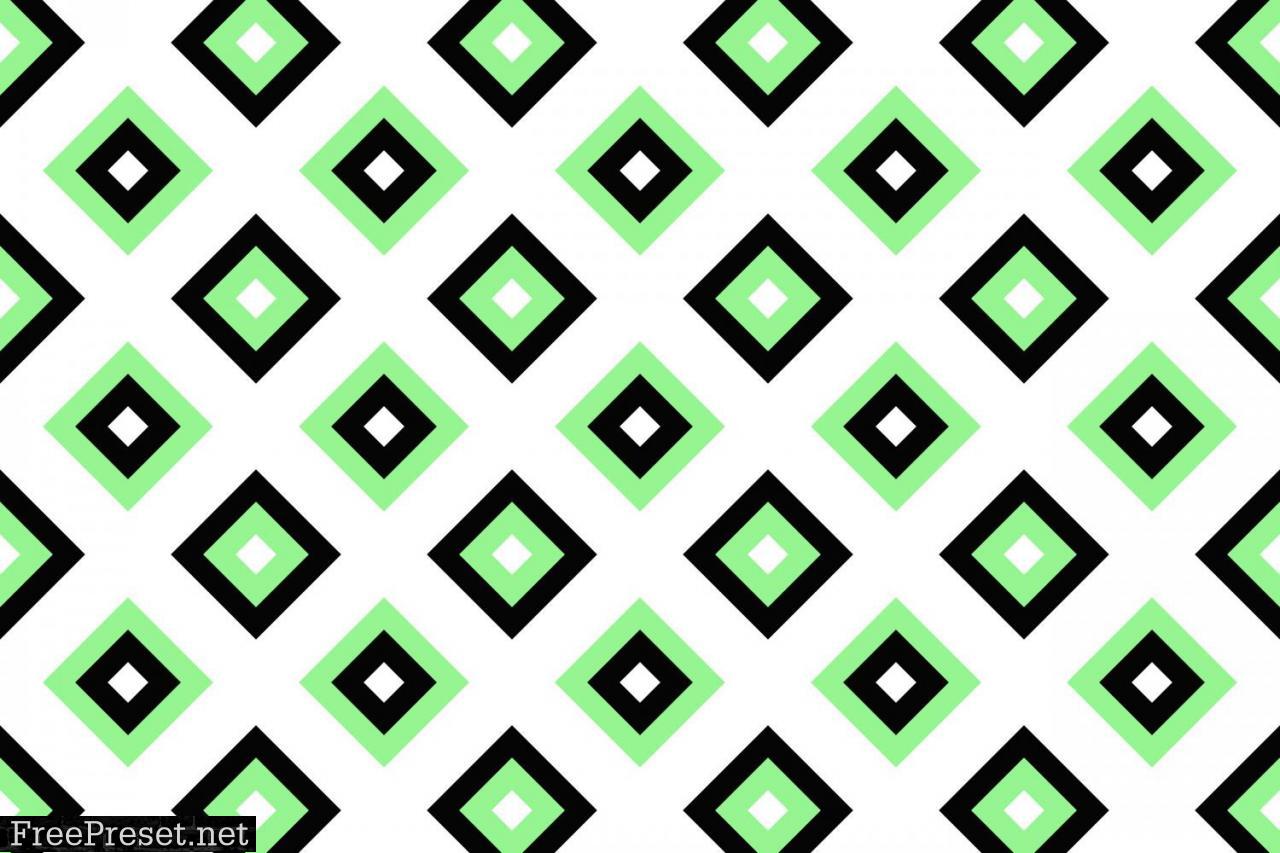 Seamless Threetone Pattern