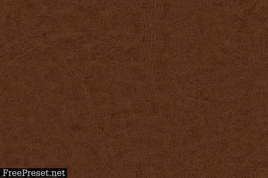 Set of 9 seamless brown leather textures TC5NBJR