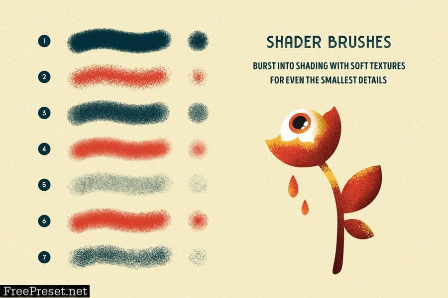 Shader Brushes for Illustrator Q5LX46F