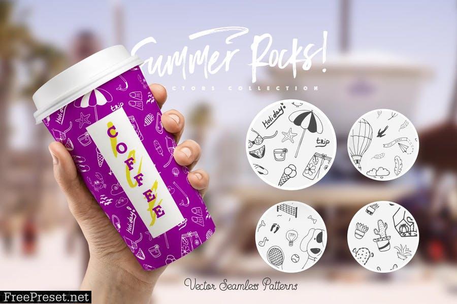 Summer Rocks: Vectors Collection V8E54J3