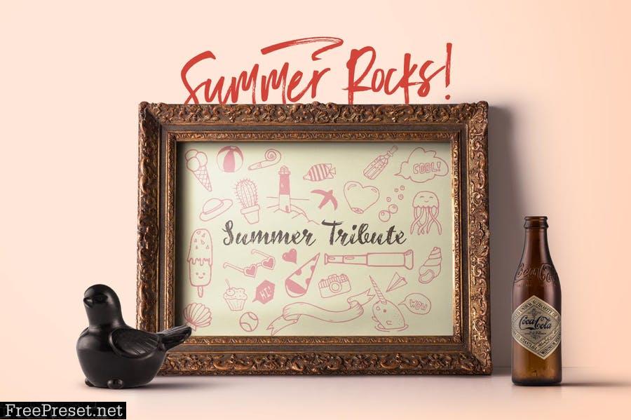 Summer Rocks: Vectors Collection V8E54J3