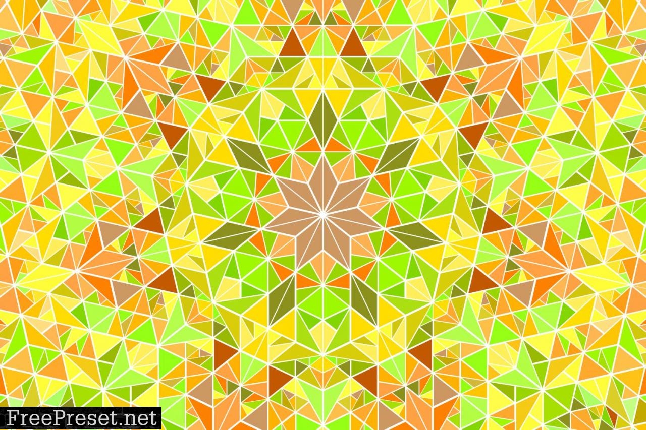 Triangle Mosaic Background