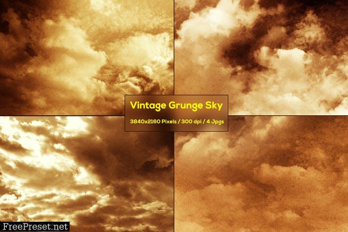 Vintage Grunge Sky Backgrounds LWAVTNZ