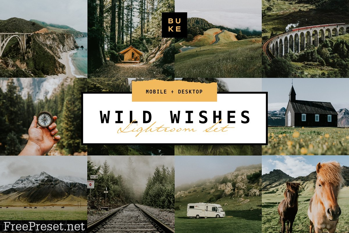 Wild Wishes – 6 Lightroom Presets 4876700