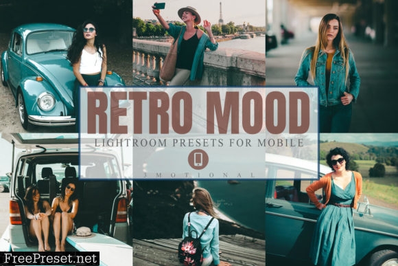 11 Retro Mood Mobile Lightroom Presets 4452156