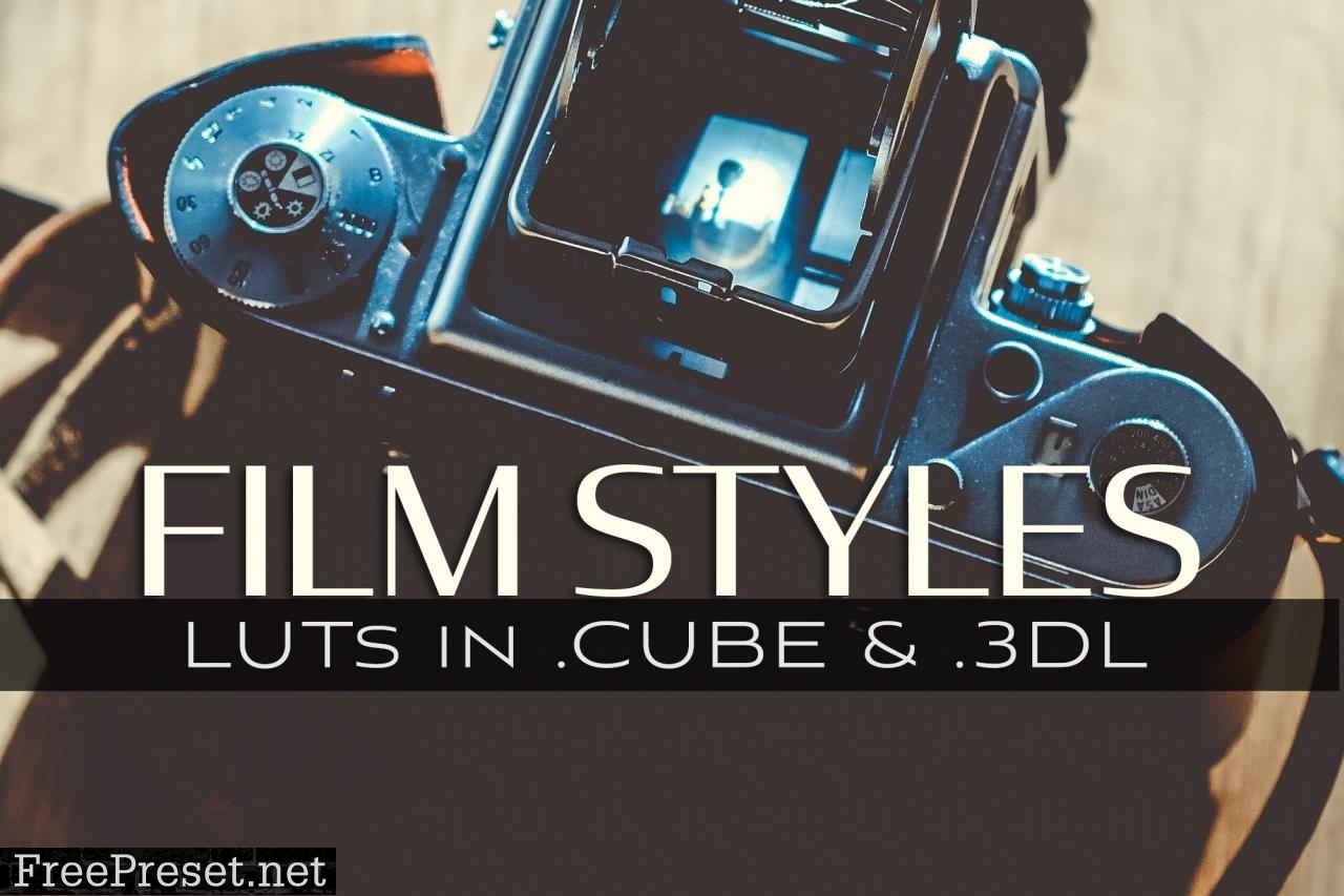 3d LUTs - Film Styles 5027768
