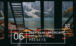 6 Deep Film Landscape Lightroom Presets + Mobile