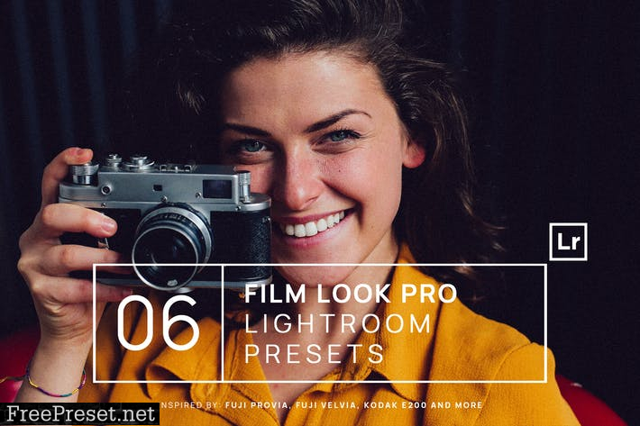 6 Film Look Pro Lightroom Presets