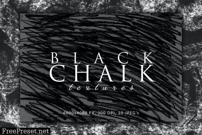 Black Chalk Textures 2