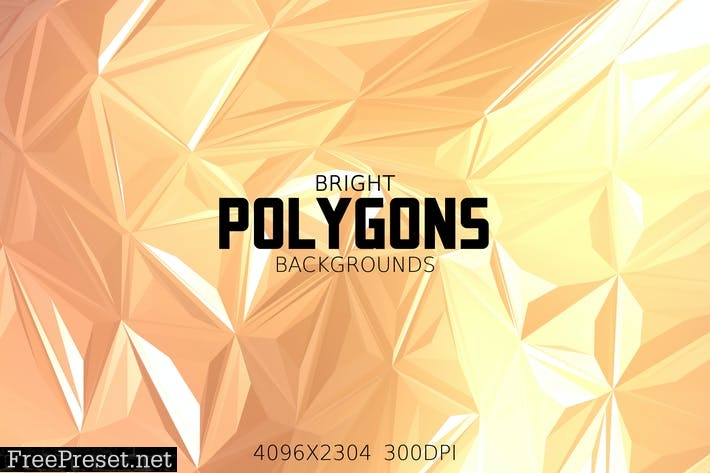 Bright Polygons Backgrounds 63PFUYM