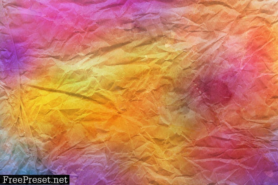 Colorful Crumpled Paper Textures 2 PA8FFD7