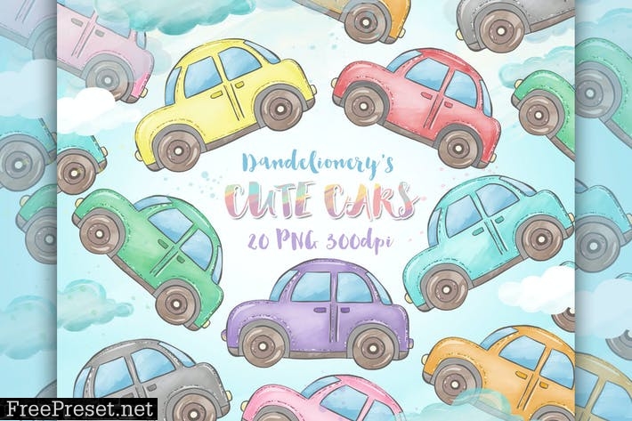 Cute Cars clipart DXXULZF