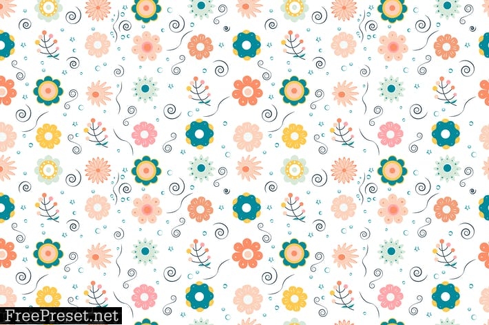 Floral Pattern SPMBVXP