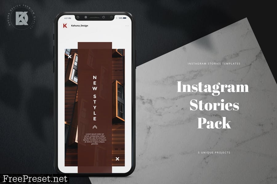 Instagram Minimal Stories Pack 5M3B2ZW