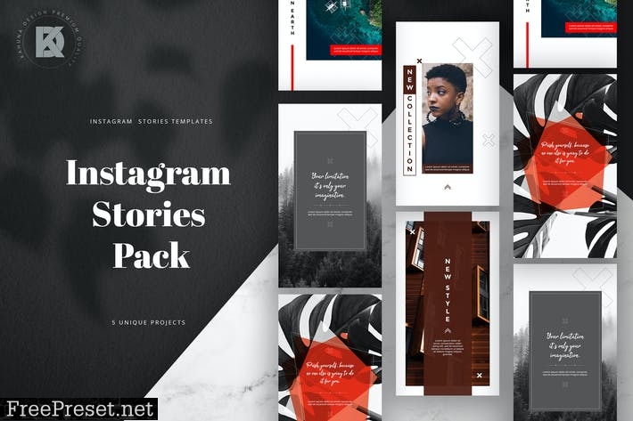 Instagram Minimal Stories Pack 5M3B2ZW