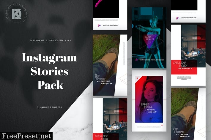 Instagram Stories Pack GFFKUKC