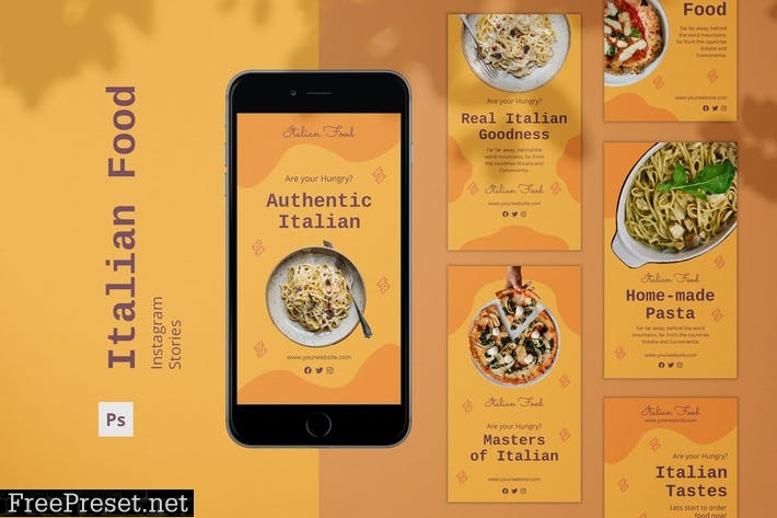 Italian Food Instagram Stories MUY2L4B