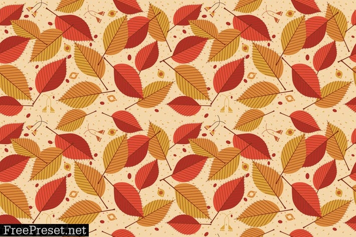 Leaves Pattern BY96VKW