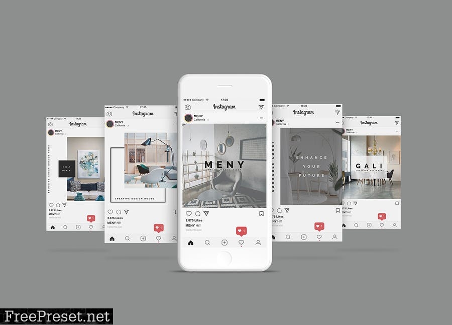 Meny - Interior Social Media Template Part.22 Y3MHRHM