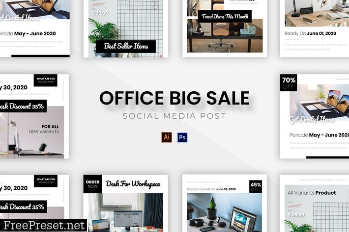 Office Big Sale Socmed Post KGL5DCG