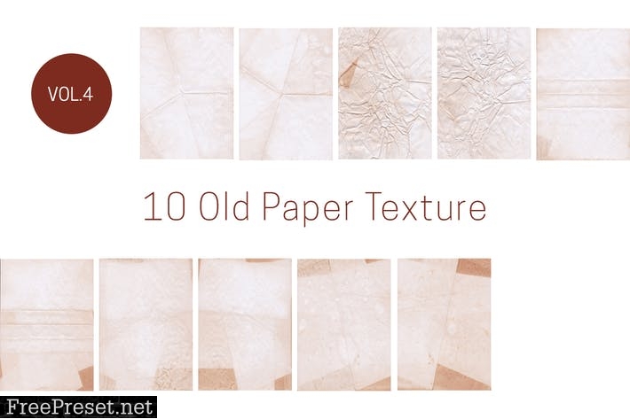 Old Paper Textures Vol. 04 UJGWH2B