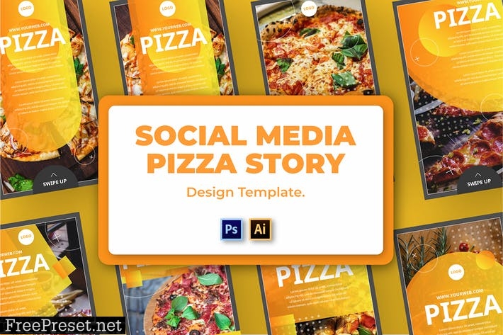 Pizza Social Media Template N523GS2