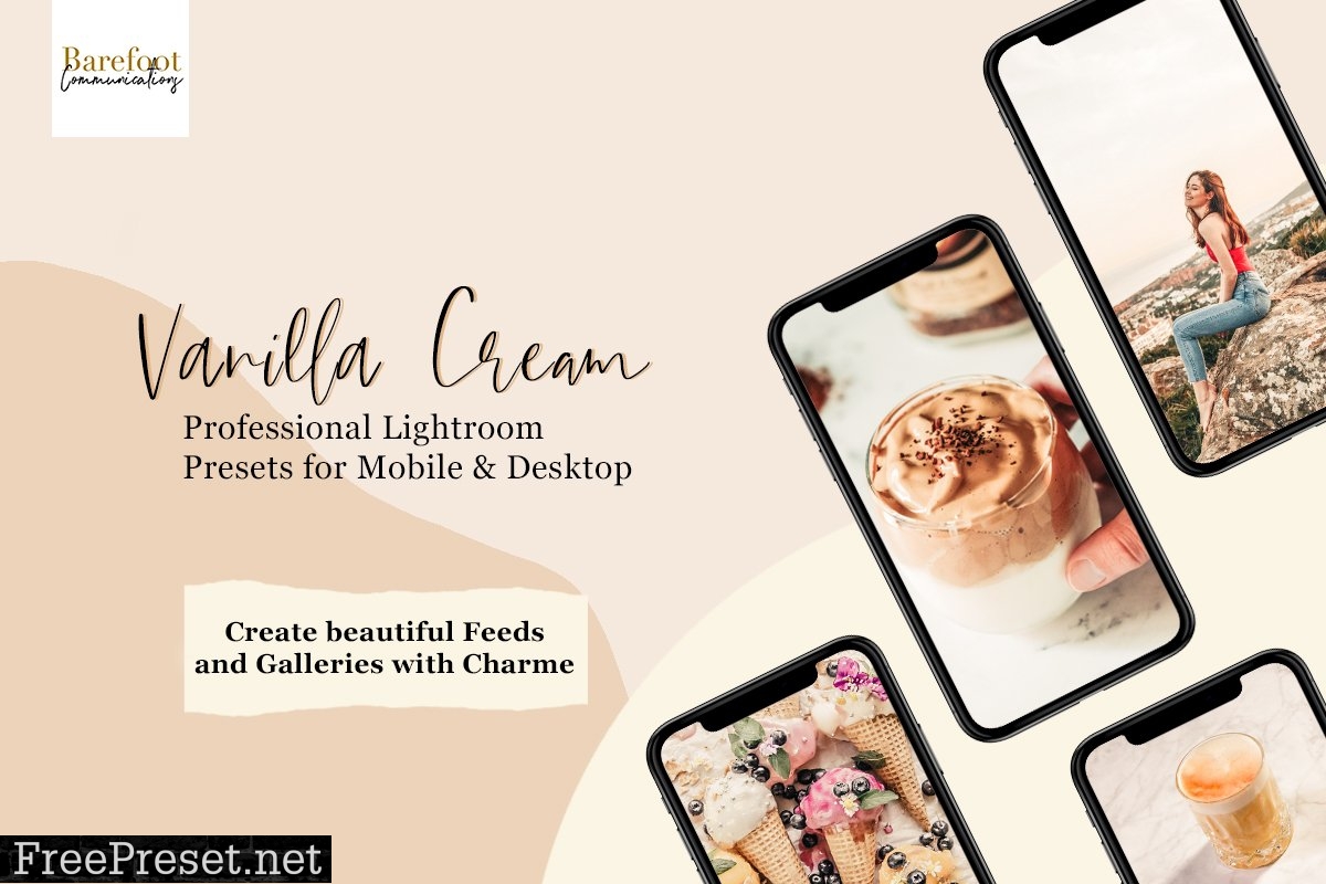 Vanilla Cream Lightroom Presets 4932255
