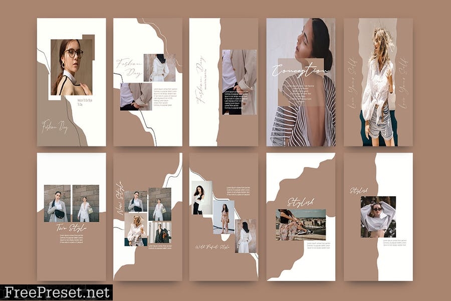 XONA - Fashion Instagram Story Template