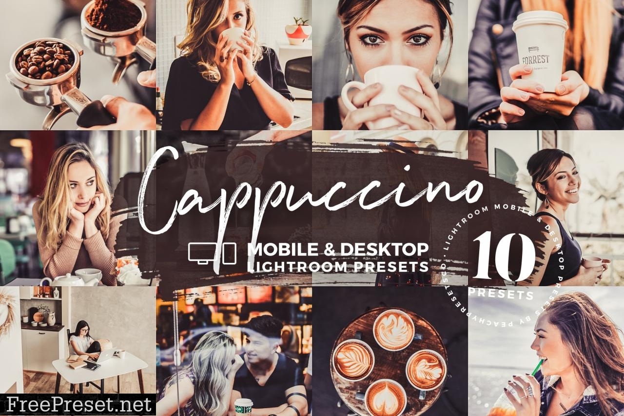 10 Cappuccino Mobile Presets 5143163