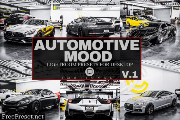 12 Automotive Mood Lightroom Presets