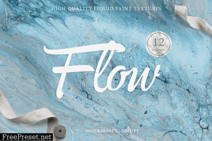 12 Flow Liquid Textures P8X77YV