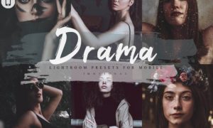 14 Drama Mobile Lightroom Presets