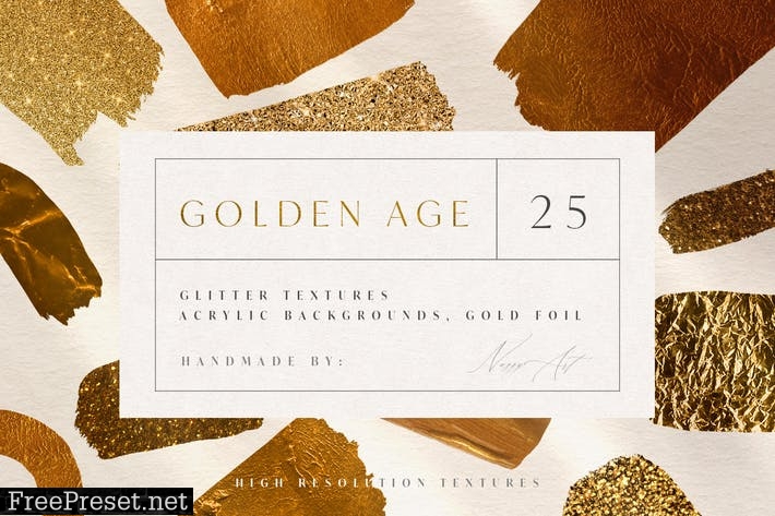 25 Golden Age Luxury Textures 2V7RAM6