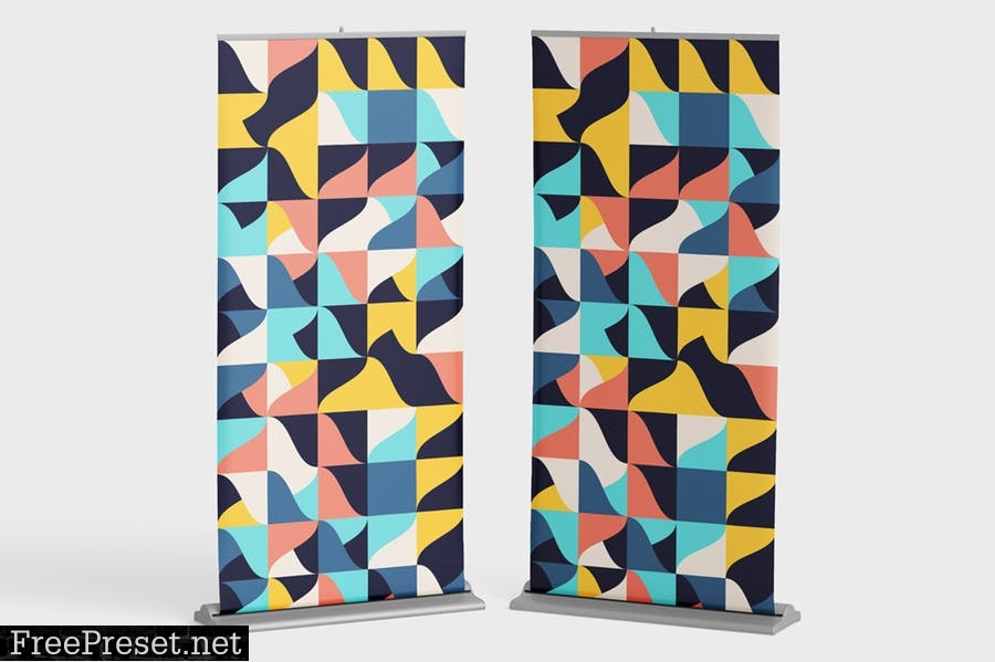 40 Geometric Colorful Art Patterns Pack 001 HYVHM3F