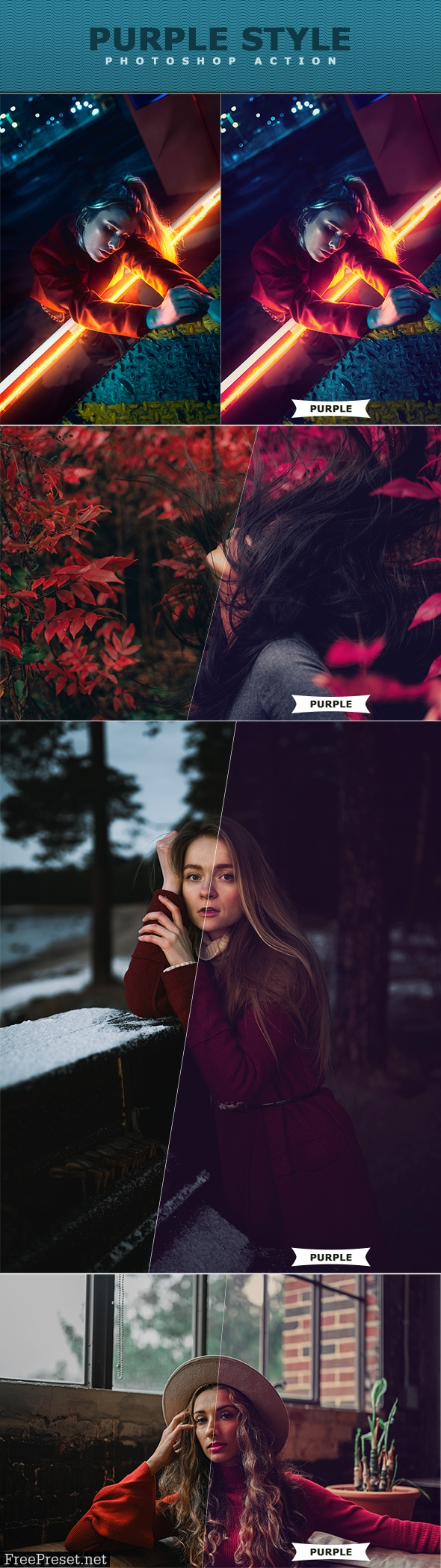 8 IN 1 Photoshop Actions Bundle 27450364