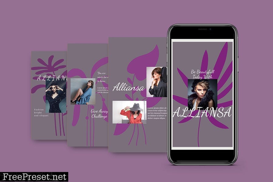 ALLIANSA INSTAGRAM TEMPLATE