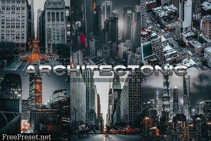 Architectonic Photoshop Actions PR6VG3E