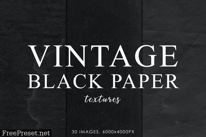 Black Vintage Paper Textures 2 HLGZNP9