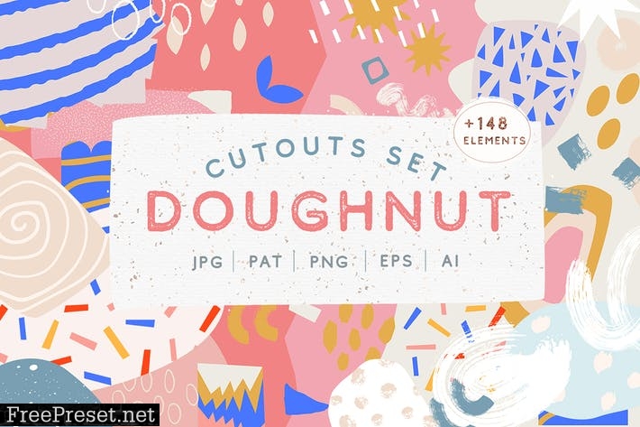 Doughnut Cutouts Set WTDVANM