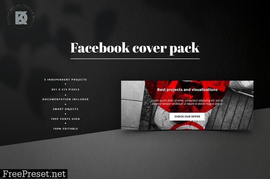 Facebook Cover Pack DJK6UGK