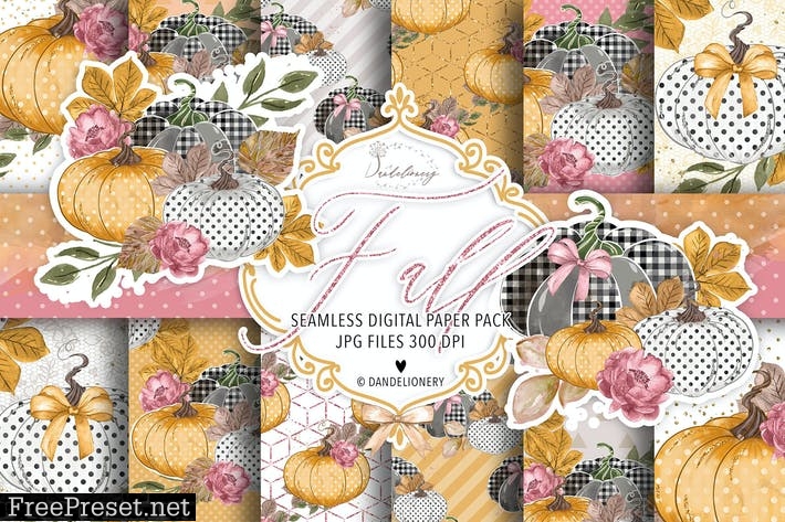 Fall digital paper pack L3HXH42