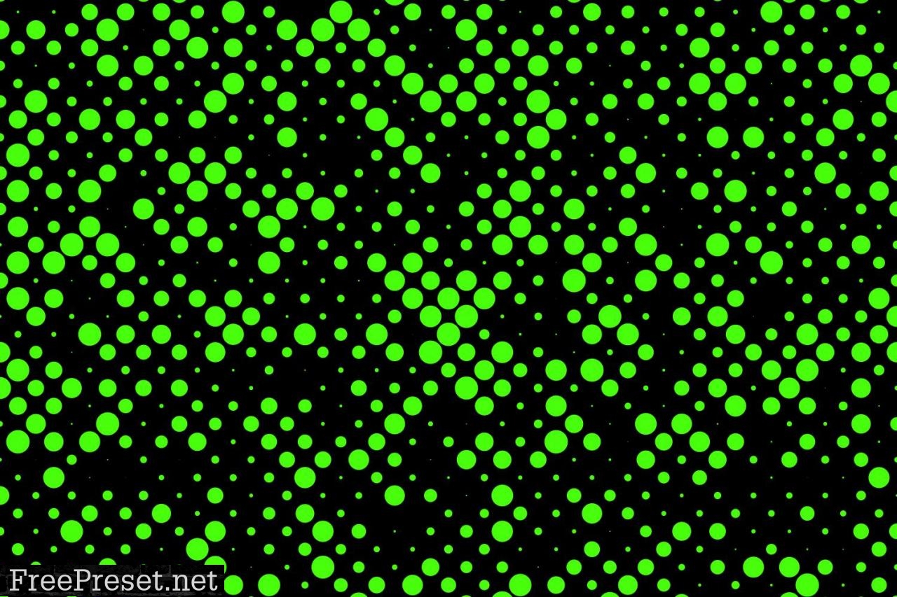 Halftone Dot Pattern