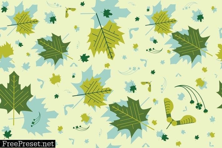 Leaves Pattern EA8N4WK