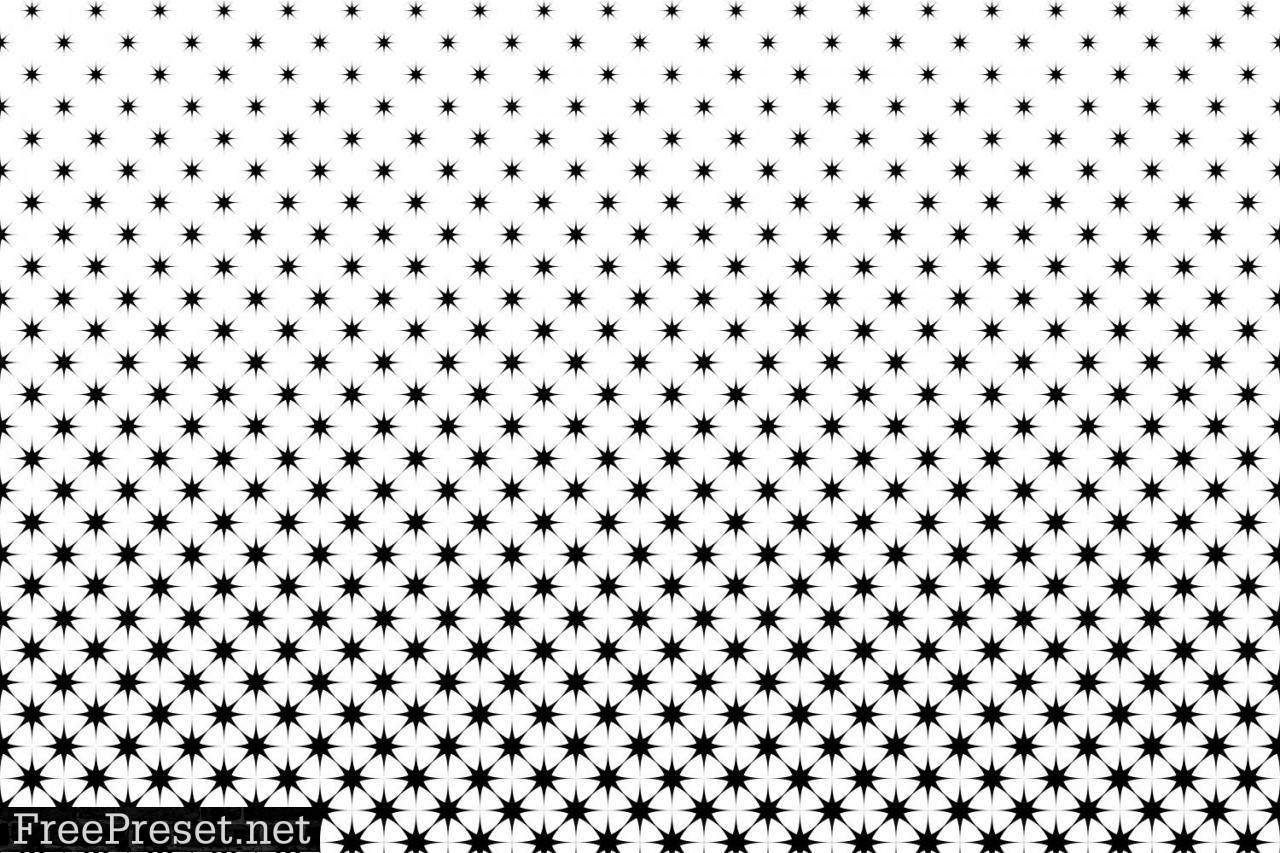 Monochrome Geometrical Pattern