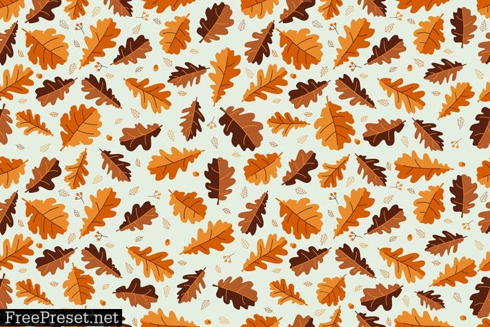 Oak Leaf Pattern F2RZCJ